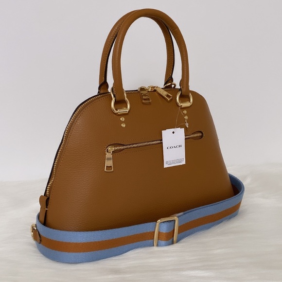 NWT💃Coach Katy Satchel/Crossbody With Diary Embroidery - Picture 7 of 10